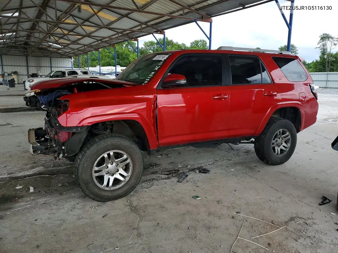 2016 Toyota 4Runner Sr5 Premium VIN: JTEZU5JR1G5116130 Lot: 61558196