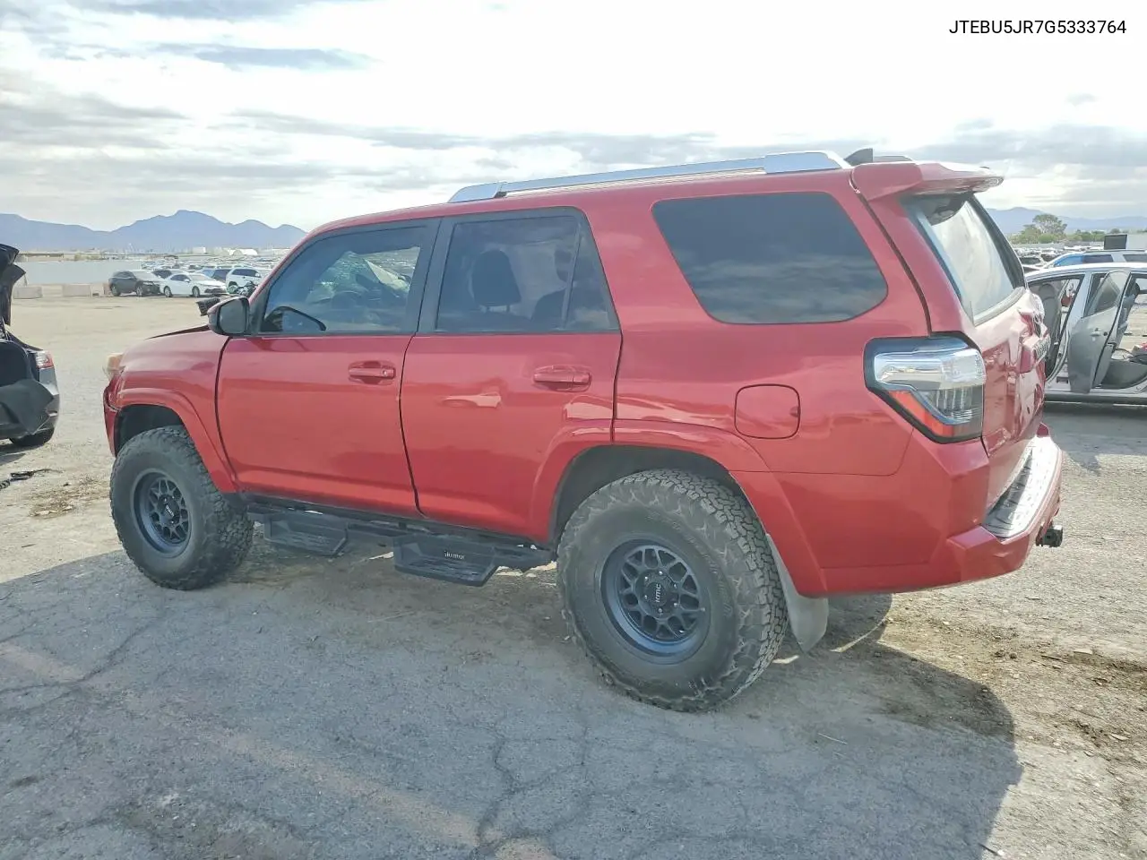 2016 Toyota 4Runner Sr5 VIN: JTEBU5JR7G5333764 Lot: 61709596