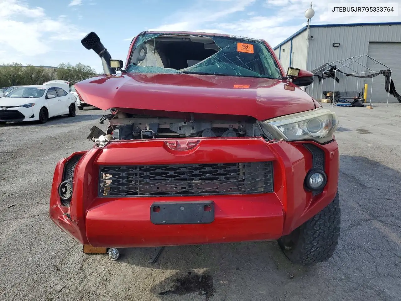 2016 Toyota 4Runner Sr5 VIN: JTEBU5JR7G5333764 Lot: 61709596