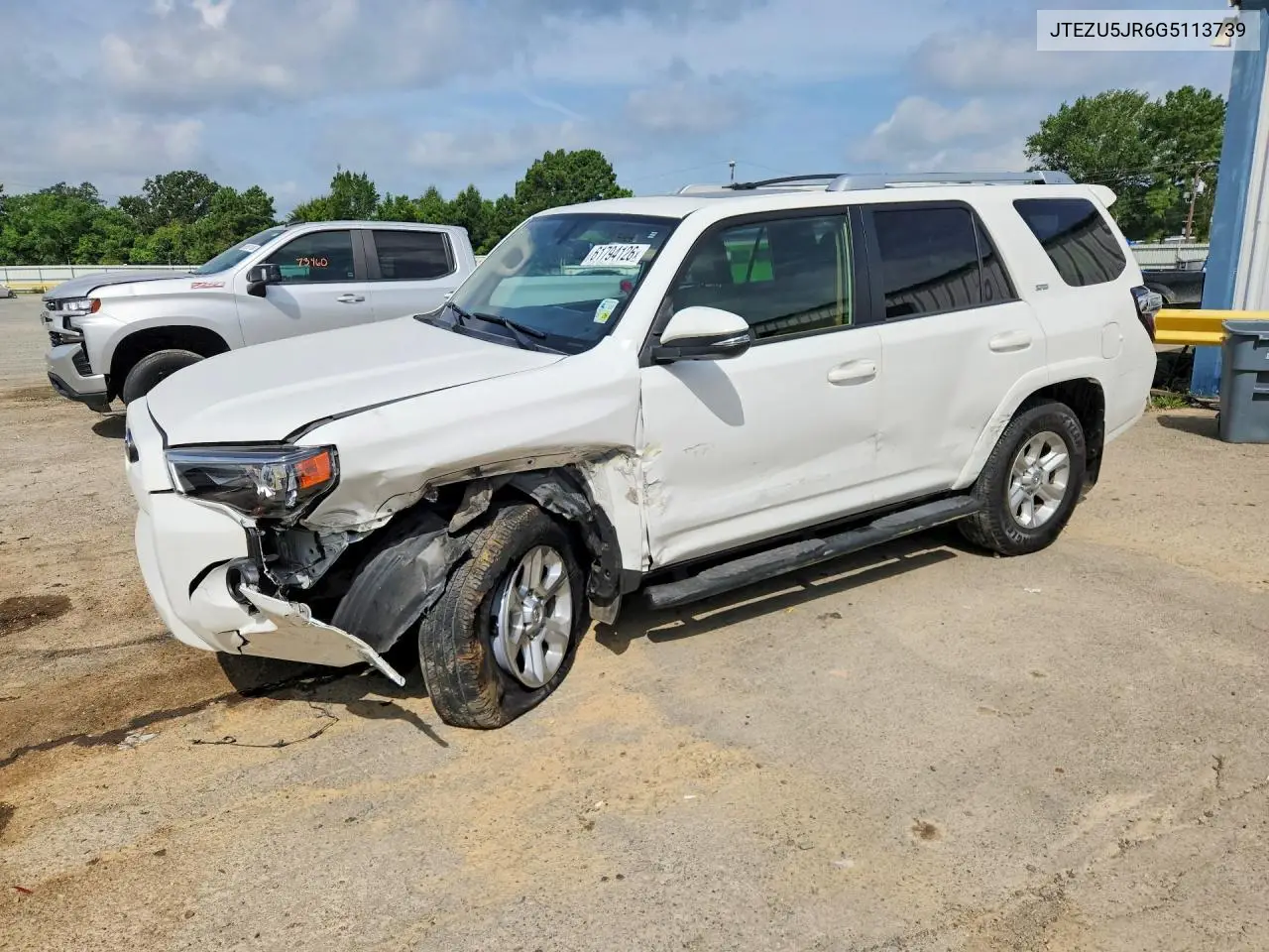 2016 Toyota 4Runner Sr5 Premium VIN: JTEZU5JR6G5113739 Lot: 61794126