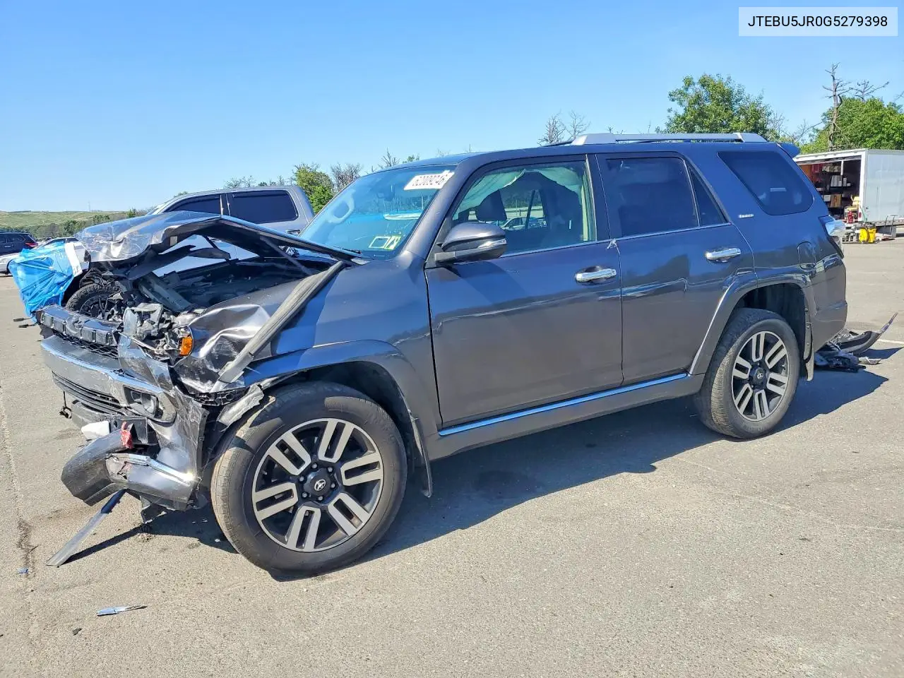 2016 Toyota 4Runner Limited VIN: JTEBU5JR0G5279398 Lot: 62009246