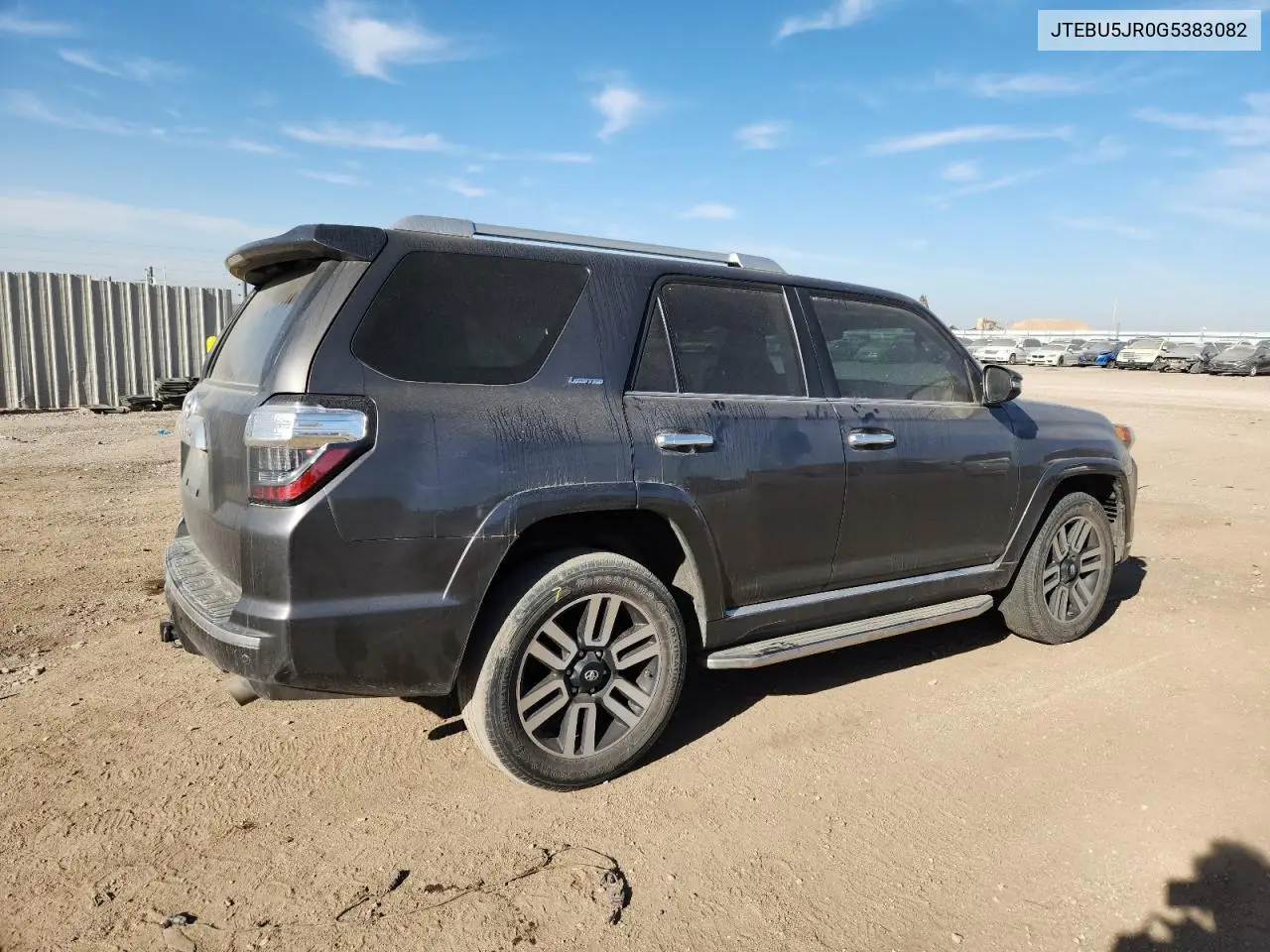 JTEBU5JR0G5383082 2016 Toyota 4Runner Sr5/Sr5 Premium