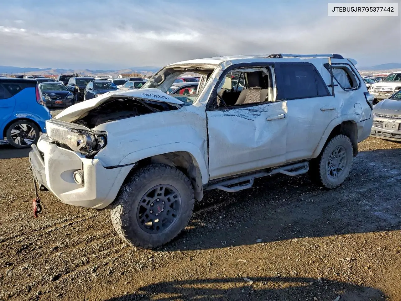 JTEBU5JR7G5377442 2016 Toyota 4Runner Trail
