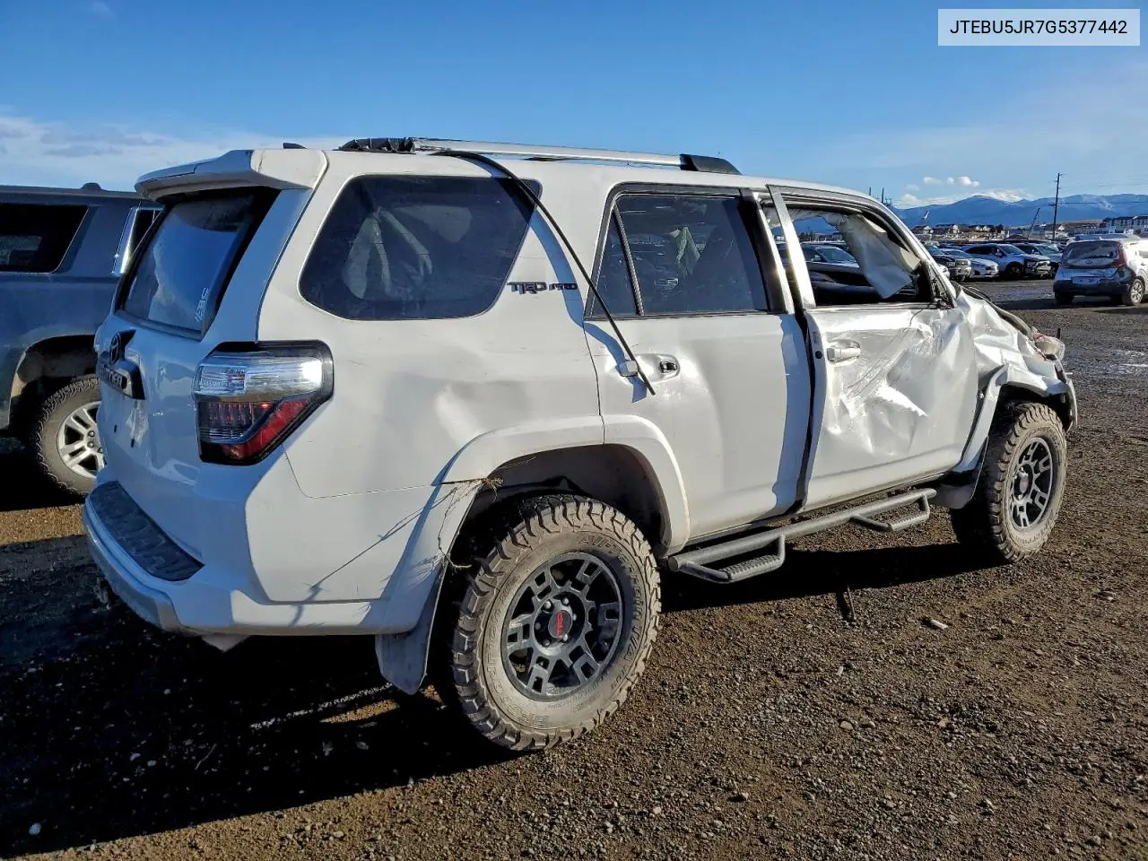 JTEBU5JR7G5377442 2016 Toyota 4Runner Trail