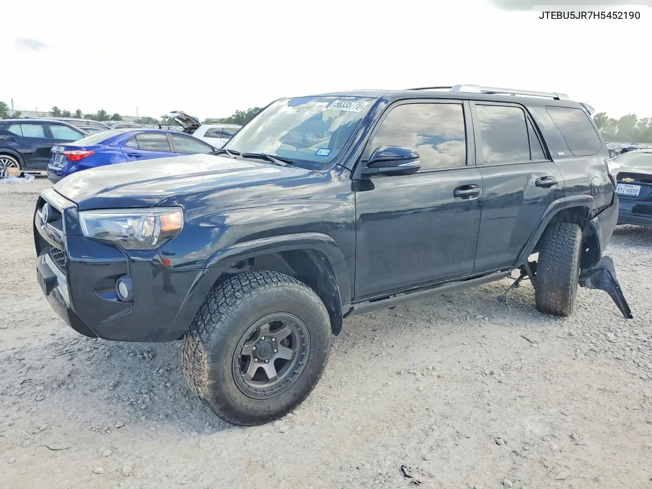2017 Toyota 4Runner Sr5 Premium VIN: JTEBU5JR7H5452190 Lot: 56335776