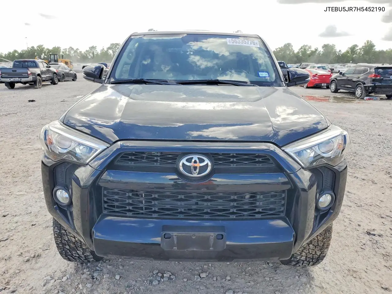 2017 Toyota 4Runner Sr5 Premium VIN: JTEBU5JR7H5452190 Lot: 56335776
