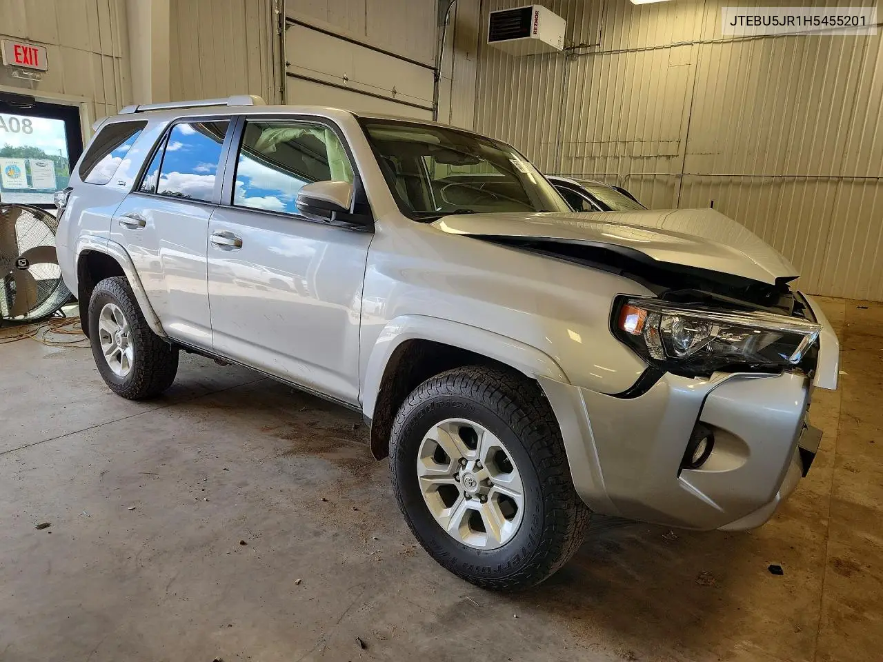 2017 Toyota 4Runner Sr5 Premium VIN: JTEBU5JR1H5455201 Lot: 58781276