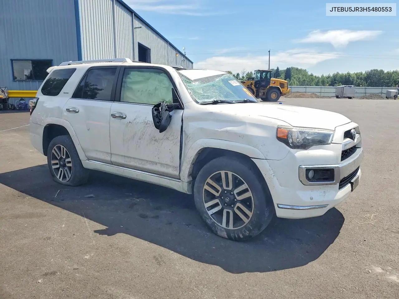 2017 Toyota 4Runner Limited VIN: JTEBU5JR3H5480553 Lot: 60146366