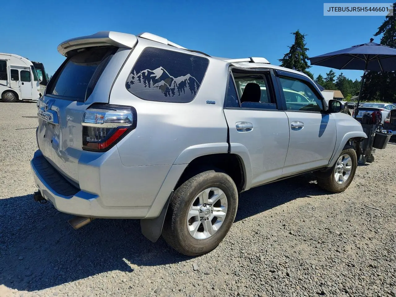 2017 Toyota 4Runner Sr5 VIN: JTEBU5JR5H5446601 Lot: 60639396