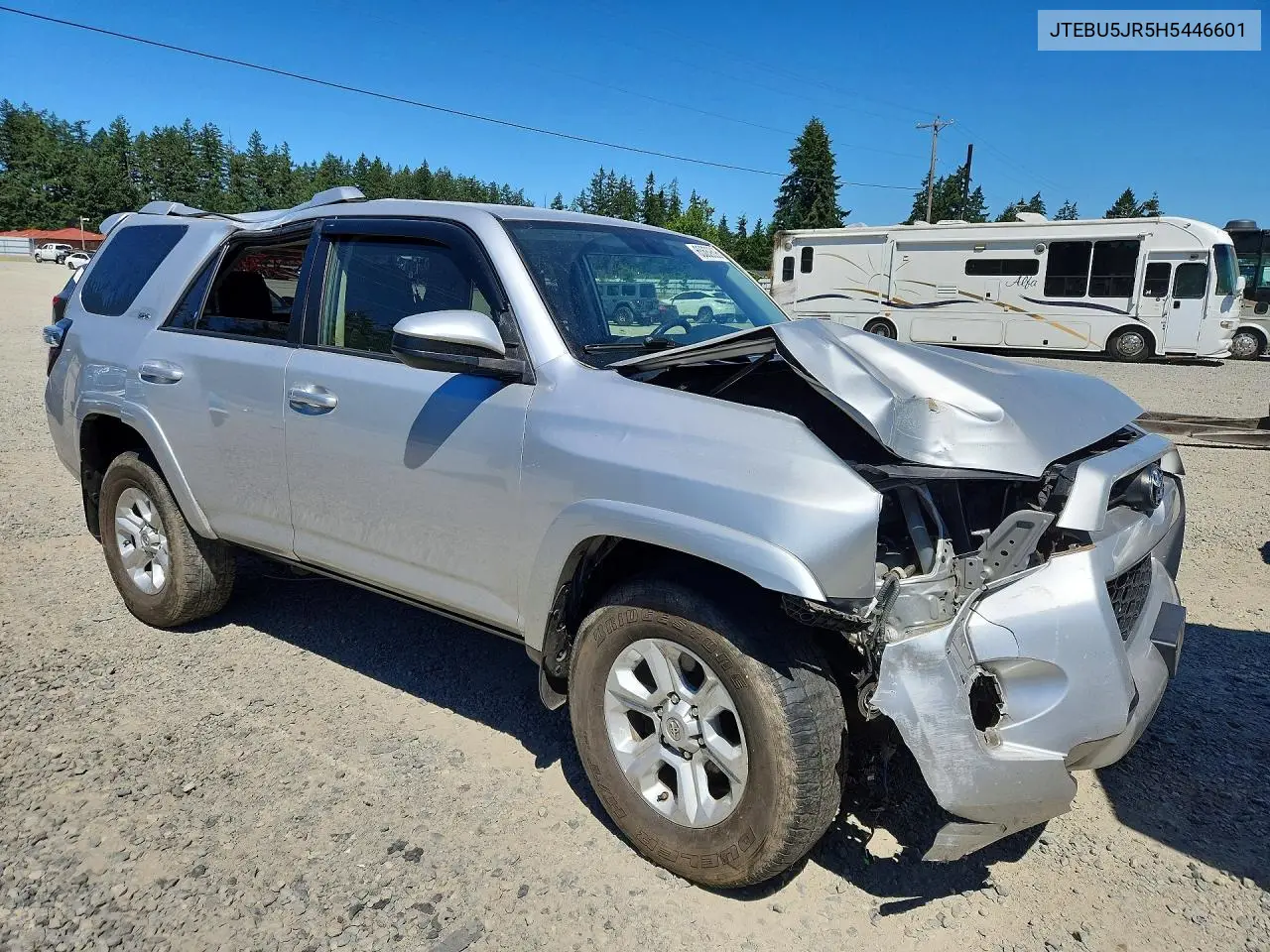2017 Toyota 4Runner Sr5 VIN: JTEBU5JR5H5446601 Lot: 60639396
