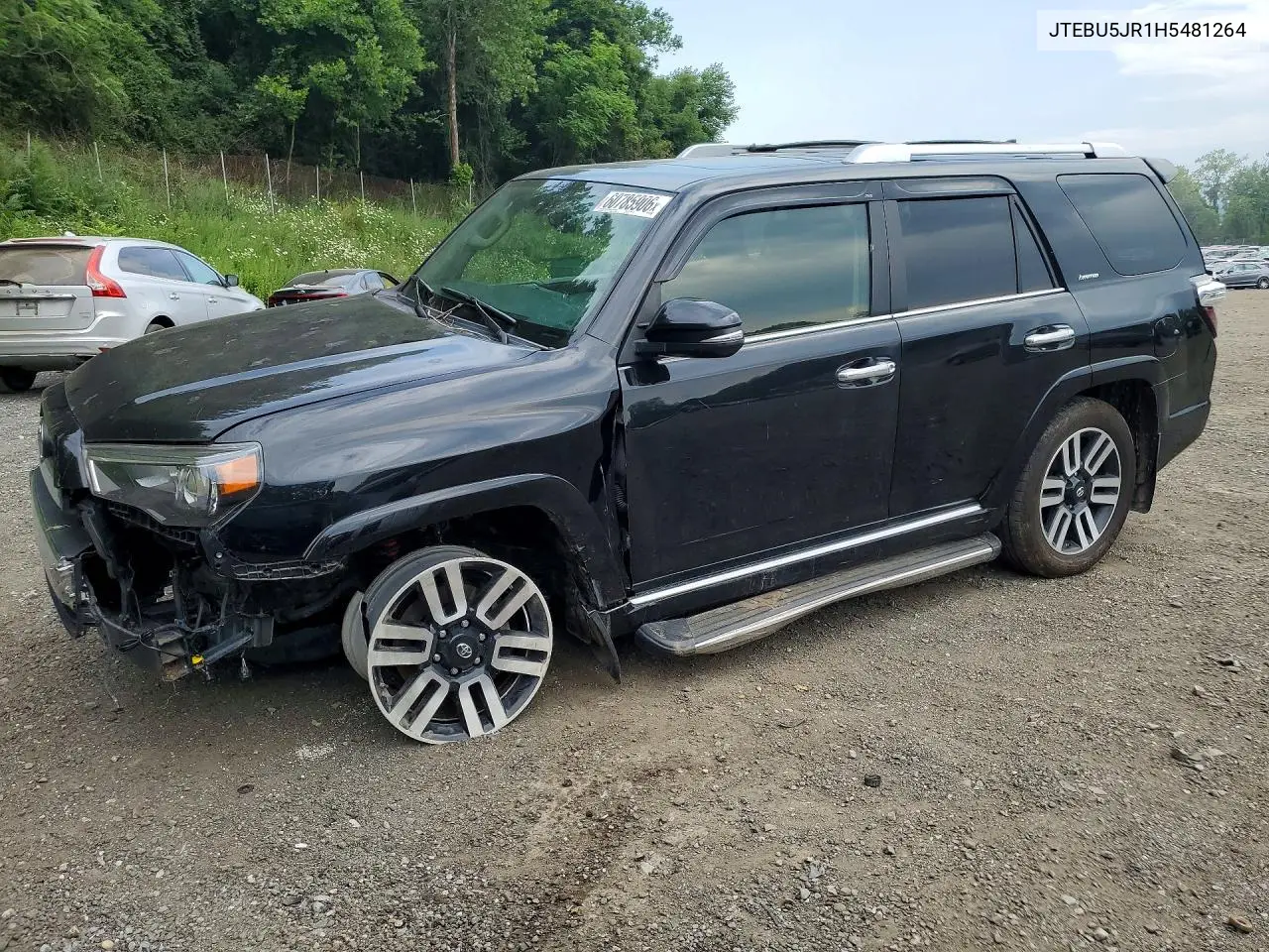 2017 Toyota 4Runner Limited VIN: JTEBU5JR1H5481264 Lot: 60785906