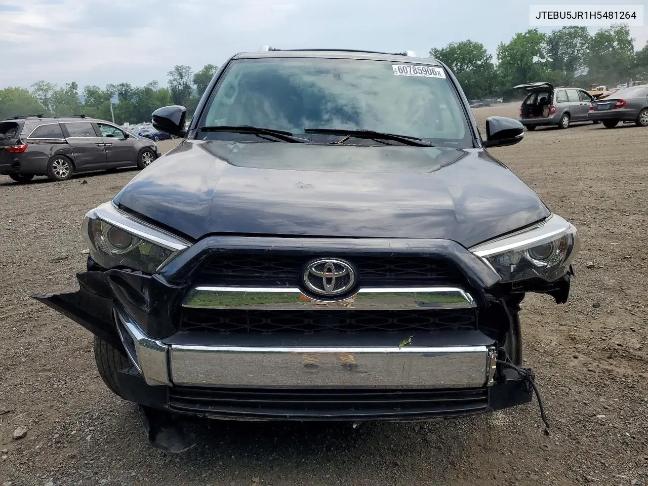 2017 Toyota 4Runner Limited VIN: JTEBU5JR1H5481264 Lot: 60785906