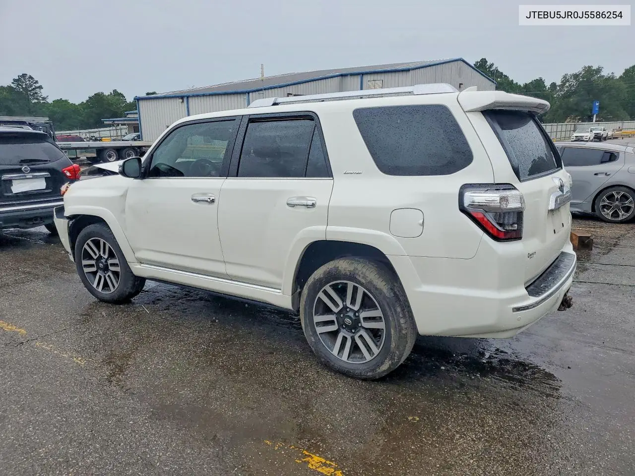 2018 Toyota 4Runner Limited VIN: JTEBU5JR0J5586254 Lot: 57736396
