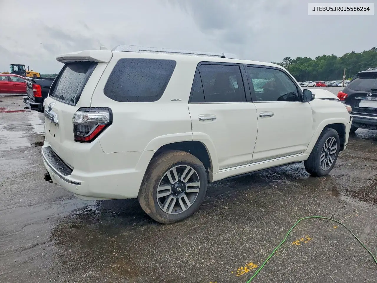 2018 Toyota 4Runner Limited VIN: JTEBU5JR0J5586254 Lot: 57736396