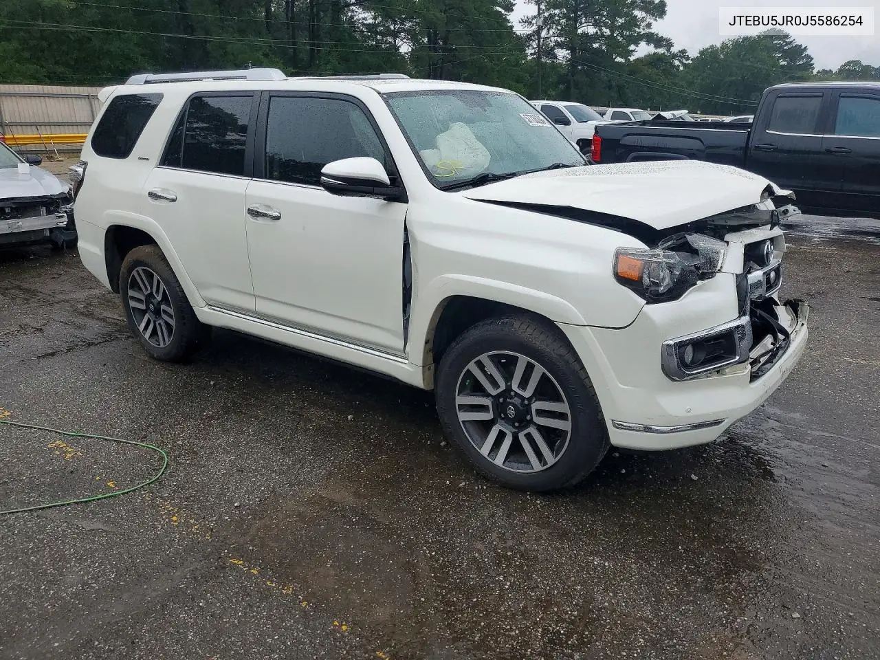 2018 Toyota 4Runner Limited VIN: JTEBU5JR0J5586254 Lot: 57736396