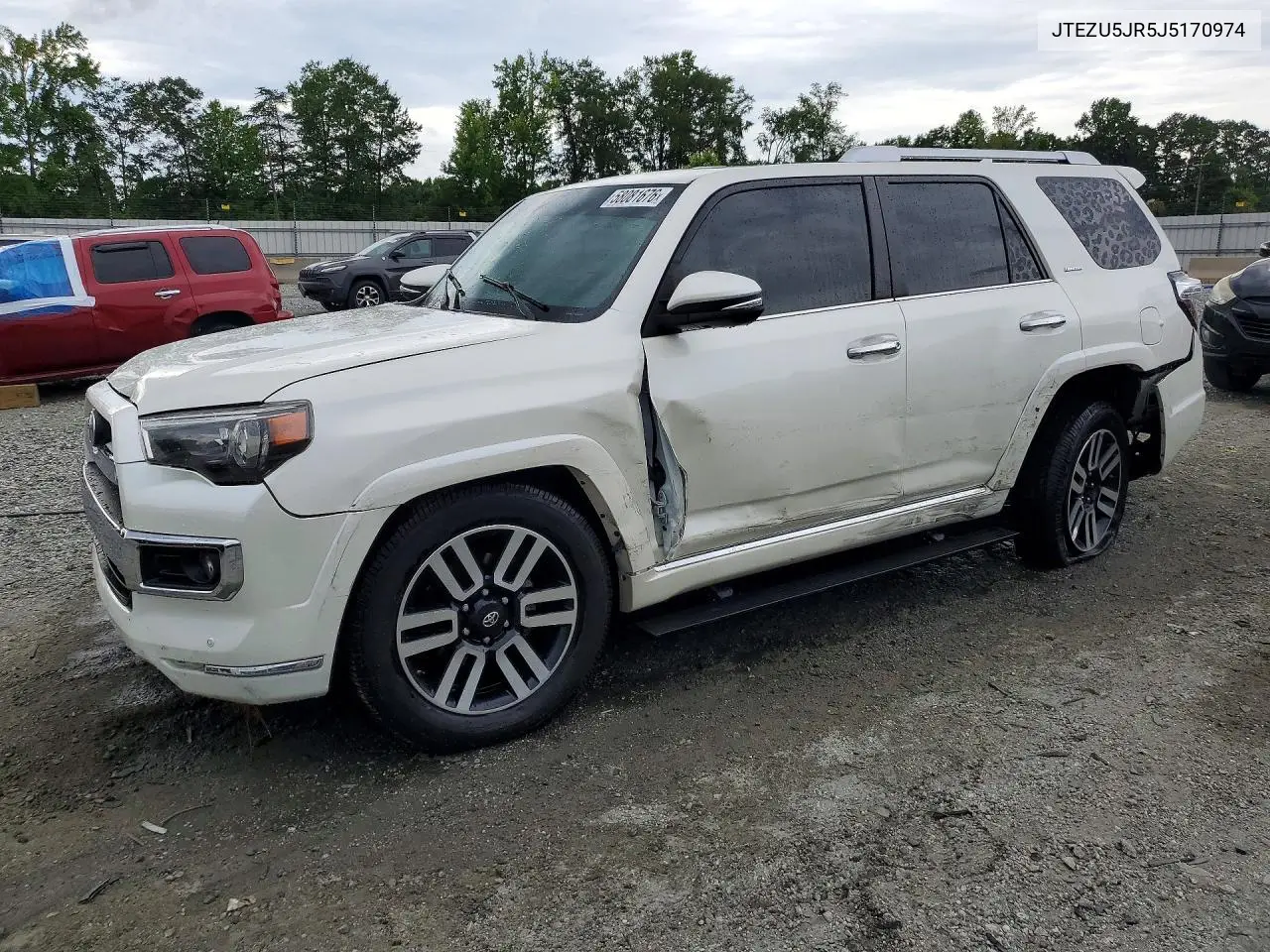 2018 Toyota 4Runner Limited VIN: JTEZU5JR5J5170974 Lot: 58081676