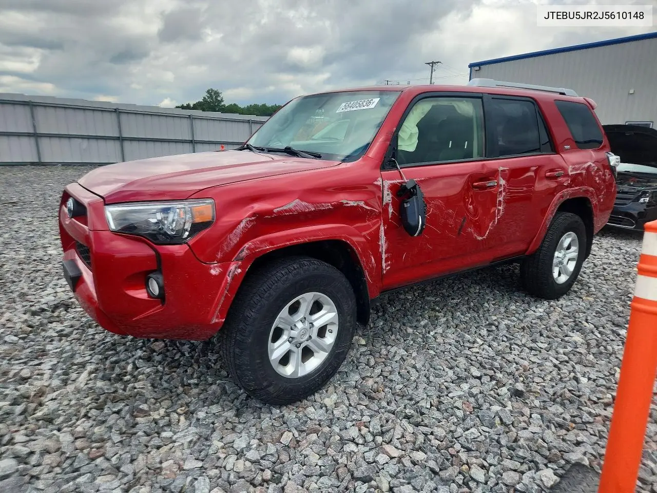 2018 Toyota 4Runner Sr5 Premium VIN: JTEBU5JR2J5610148 Lot: 58405836