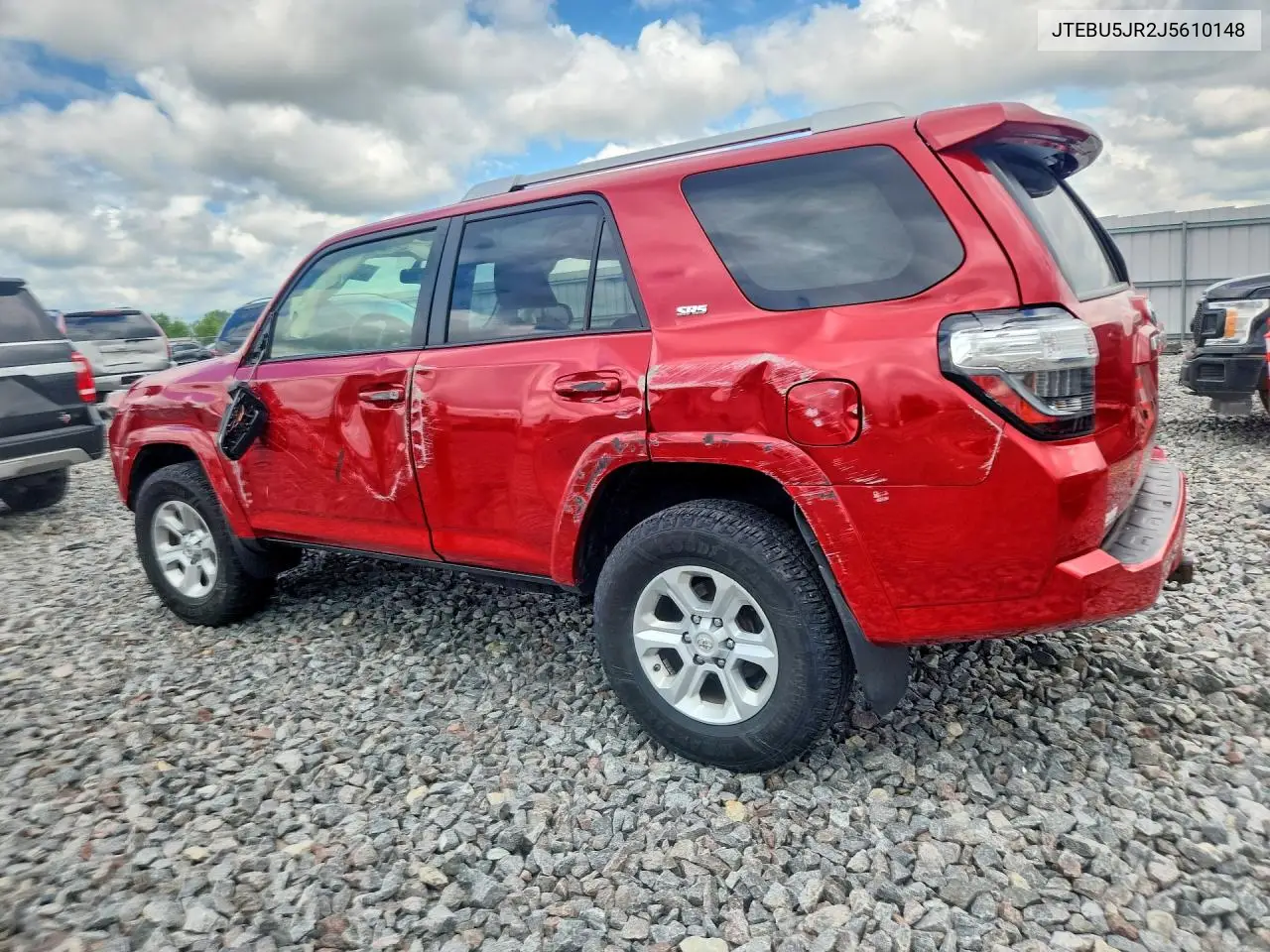 2018 Toyota 4Runner Sr5 Premium VIN: JTEBU5JR2J5610148 Lot: 58405836