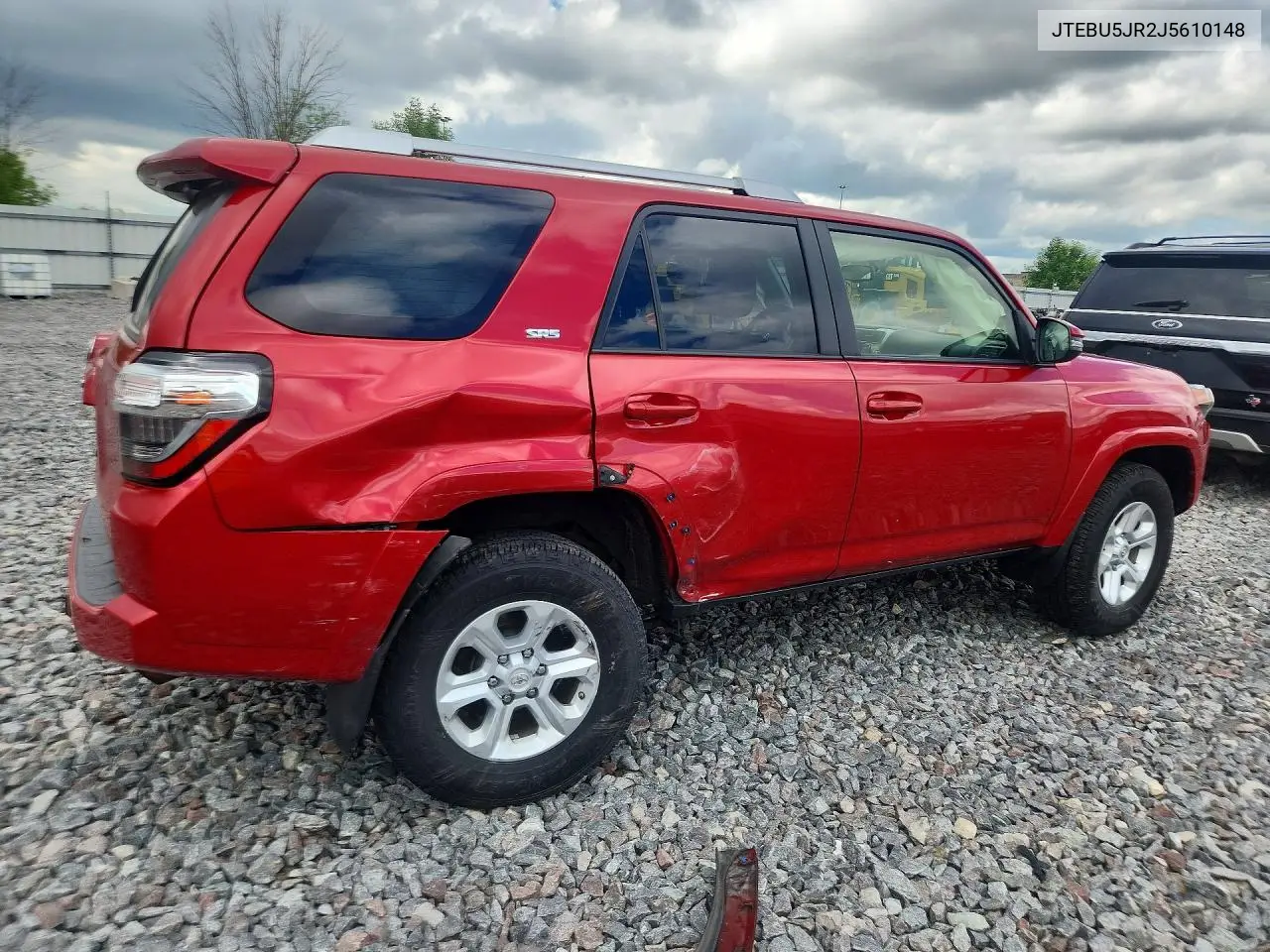 2018 Toyota 4Runner Sr5 Premium VIN: JTEBU5JR2J5610148 Lot: 58405836