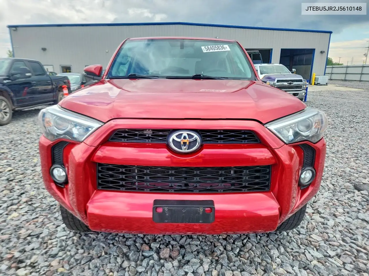 2018 Toyota 4Runner Sr5 Premium VIN: JTEBU5JR2J5610148 Lot: 58405836