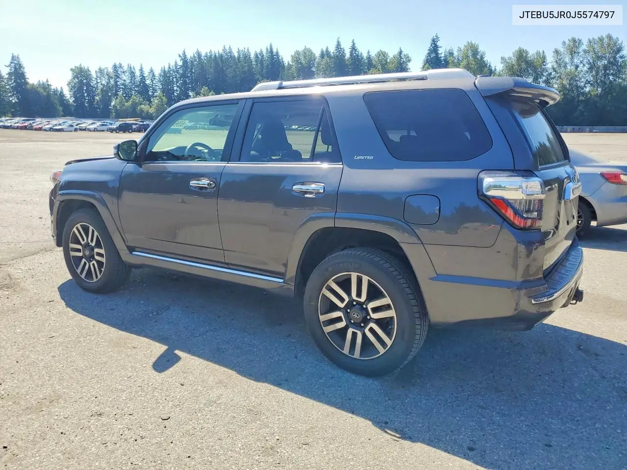 2018 Toyota 4Runner Limited VIN: JTEBU5JR0J5574797 Lot: 60960396