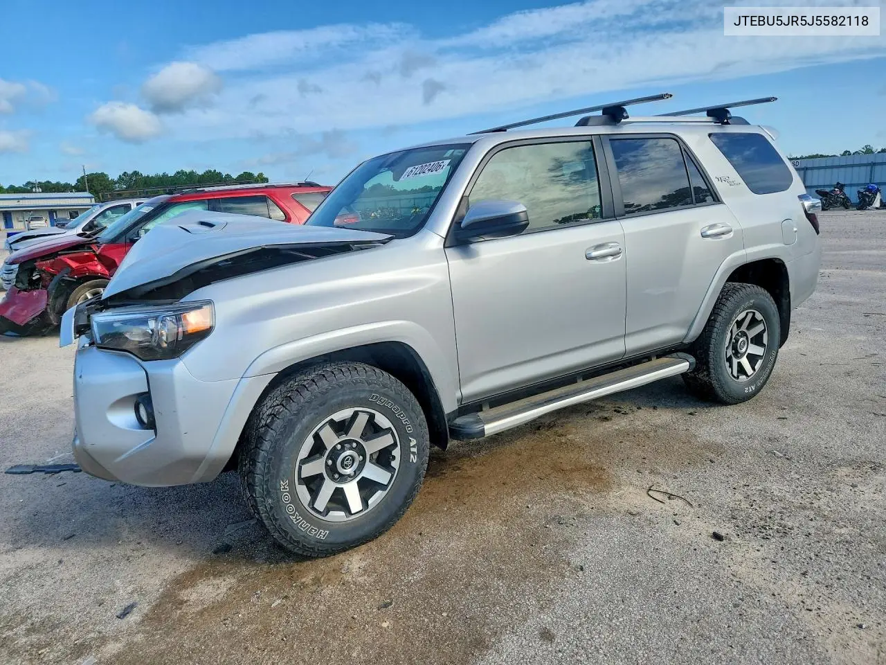 2018 Toyota 4Runner Trd Off-Road VIN: JTEBU5JR5J5582118 Lot: 61202406