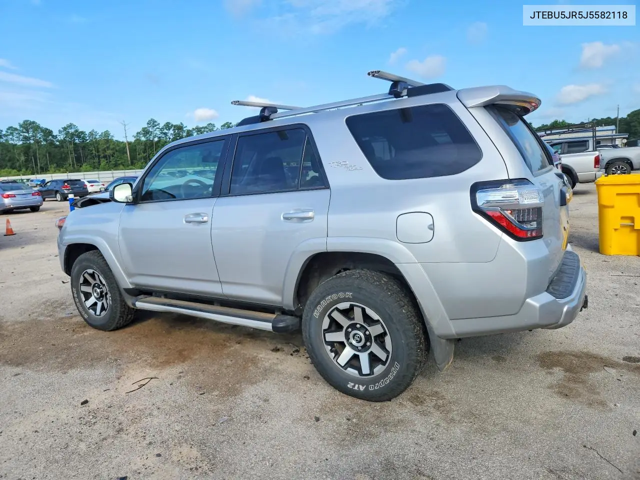 2018 Toyota 4Runner Trd Off-Road VIN: JTEBU5JR5J5582118 Lot: 61202406