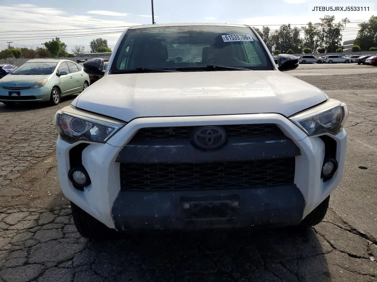 2018 Toyota 4Runner Sr5 Premium VIN: JTEBU5JRXJ5533111 Lot: 61539706