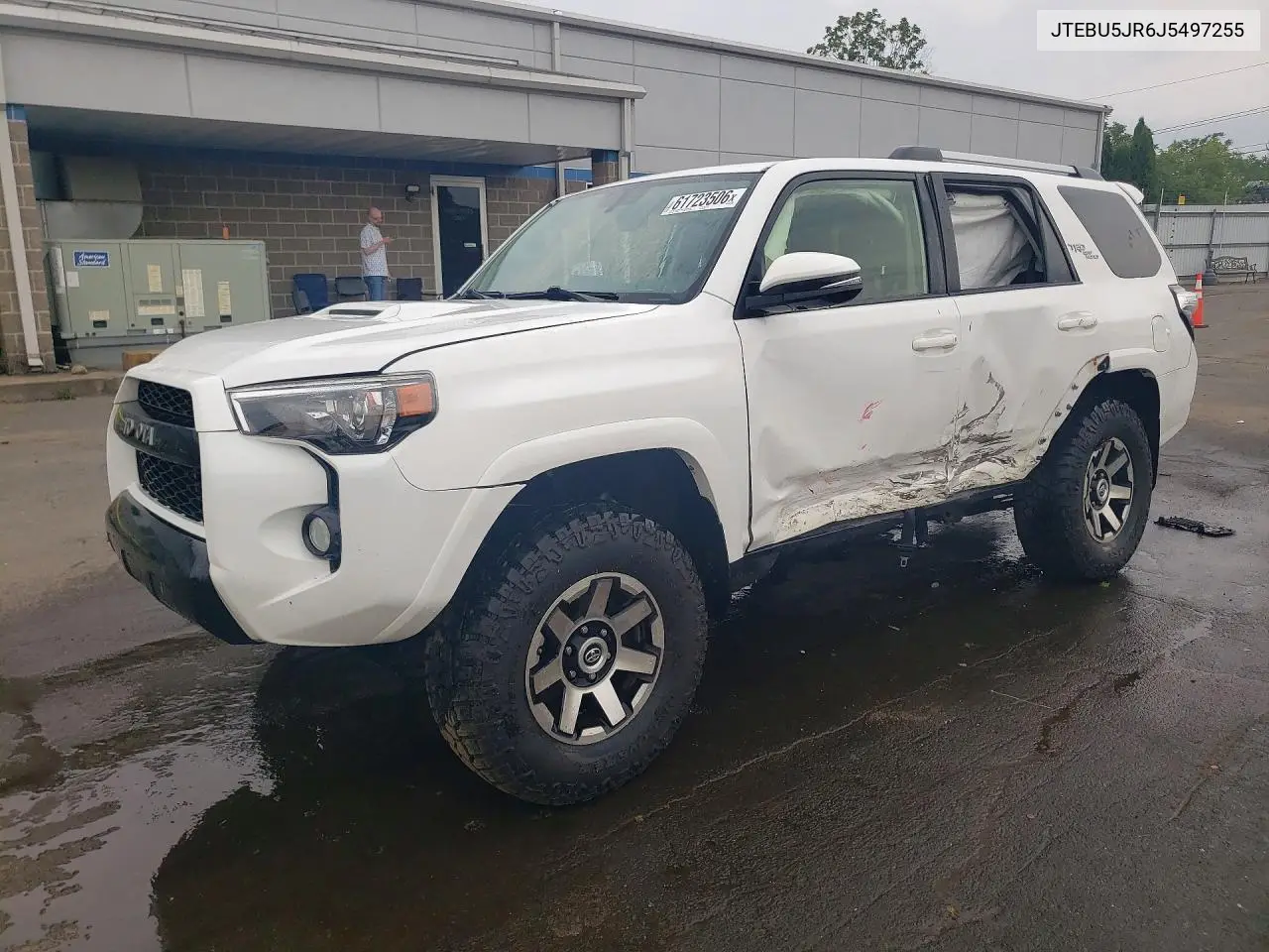 2018 Toyota 4Runner Trd Off-Road Premium VIN: JTEBU5JR6J5497255 Lot: 61723506