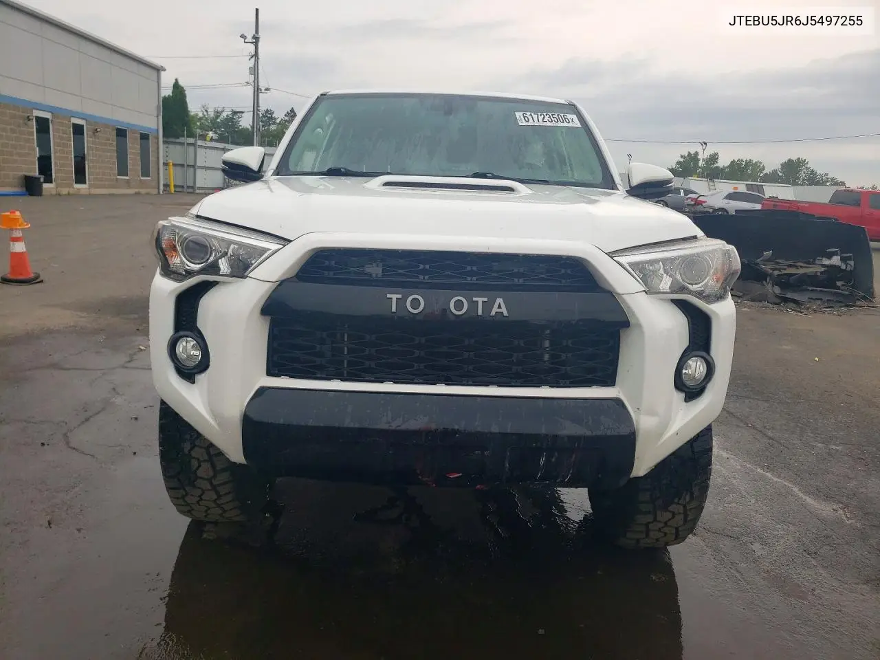 2018 Toyota 4Runner Trd Off-Road Premium VIN: JTEBU5JR6J5497255 Lot: 61723506