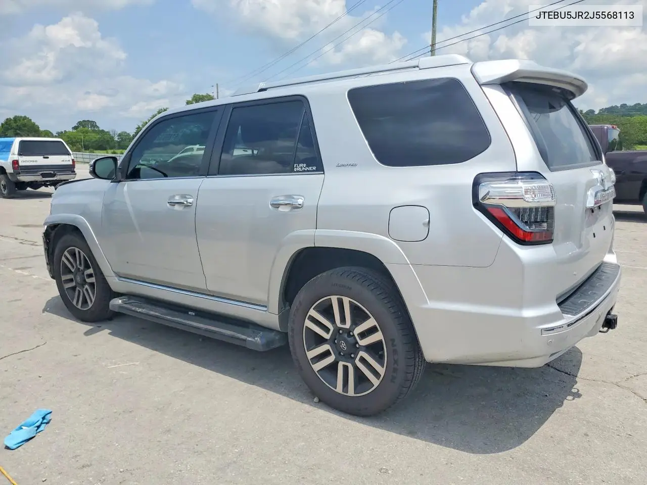 2018 Toyota 4Runner Limited VIN: JTEBU5JR2J5568113 Lot: 61896336