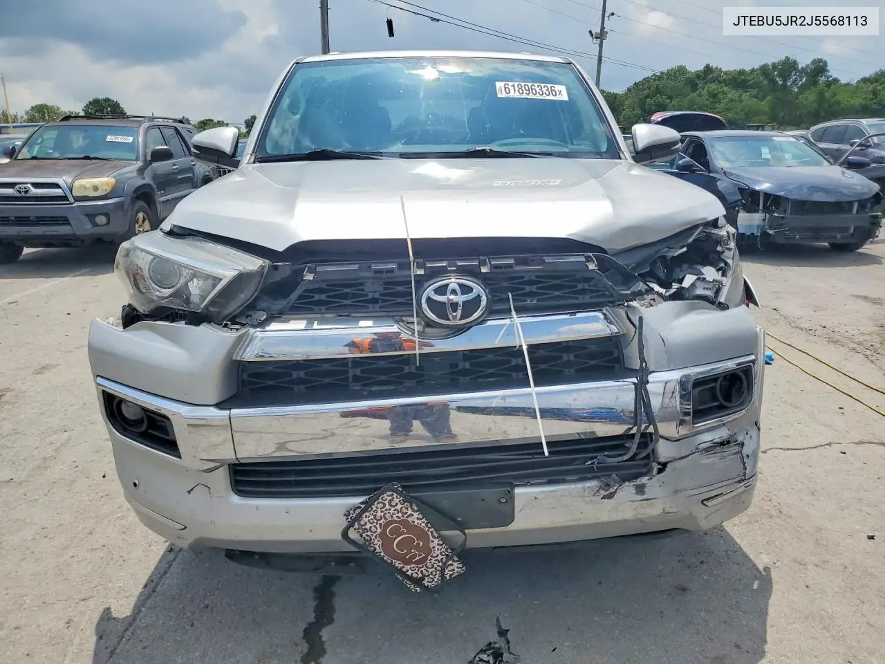 2018 Toyota 4Runner Limited VIN: JTEBU5JR2J5568113 Lot: 61896336