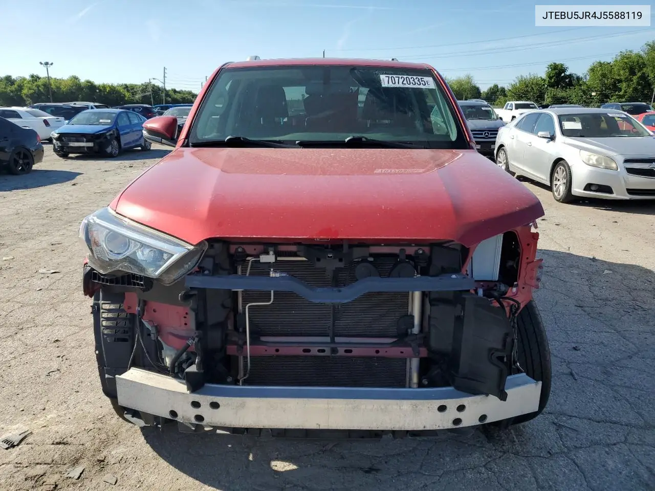 JTEBU5JR4J5588119 2018 Toyota 4Runner Limited