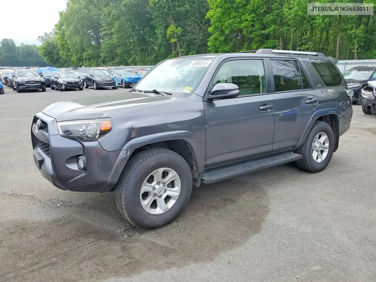 2019 Toyota 4Runner Sr5 Premium VIN: JTEBU5JR1K5653011 Lot: 56083516