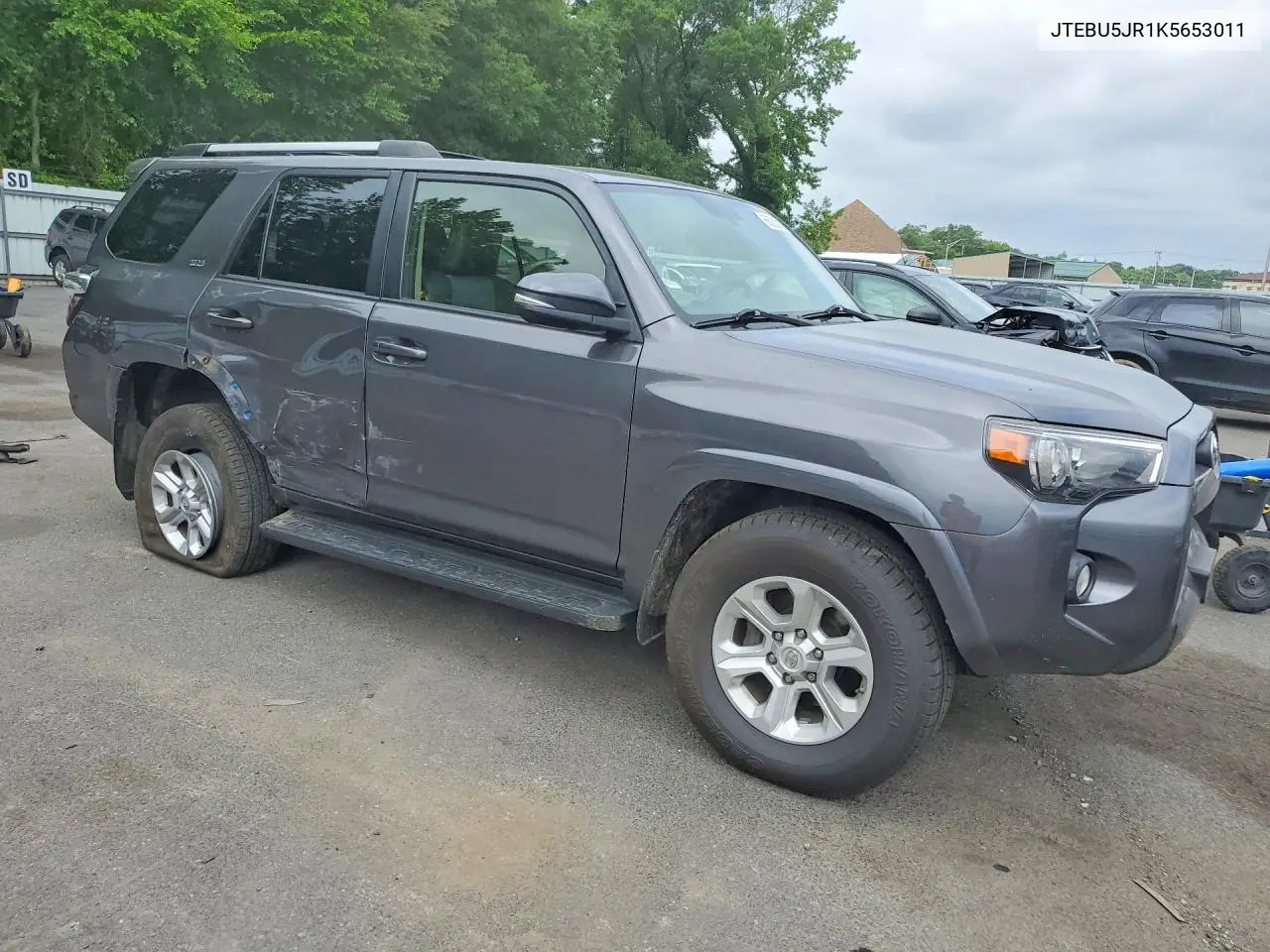 2019 Toyota 4Runner Sr5 Premium VIN: JTEBU5JR1K5653011 Lot: 56083516