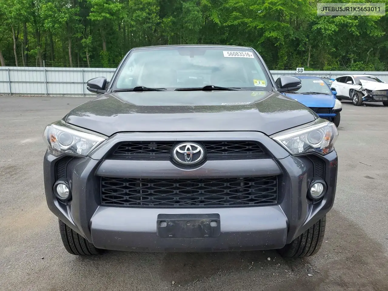 2019 Toyota 4Runner Sr5 Premium VIN: JTEBU5JR1K5653011 Lot: 56083516