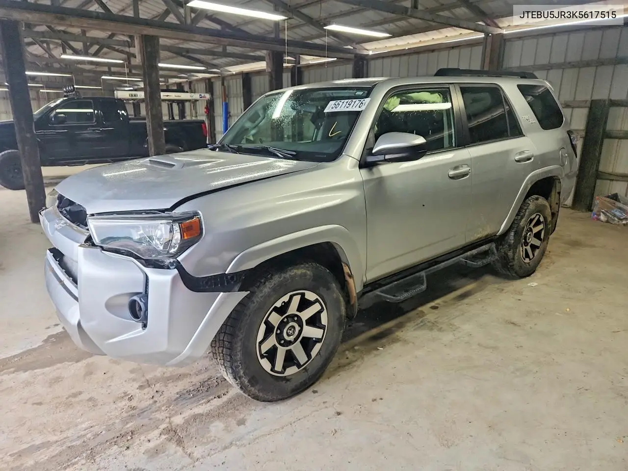 2019 Toyota 4Runner Trd Off-Road VIN: JTEBU5JR3K5617515 Lot: 56119176
