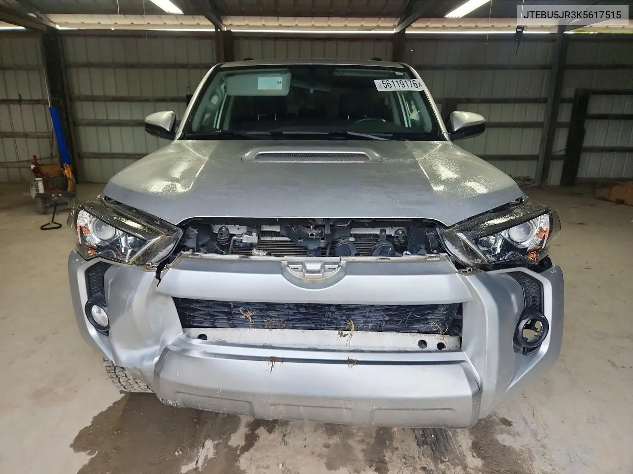 2019 Toyota 4Runner Trd Off-Road VIN: JTEBU5JR3K5617515 Lot: 56119176