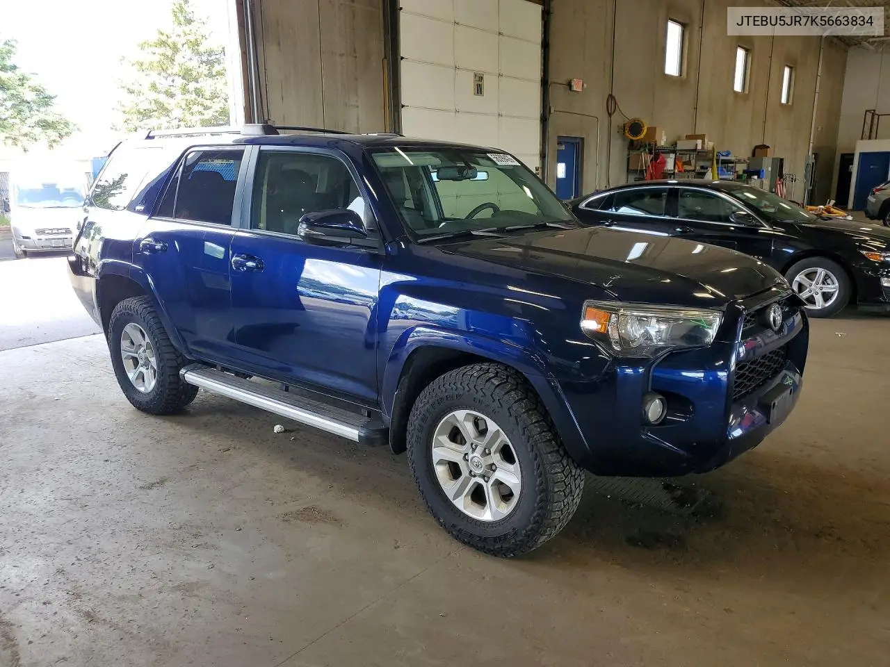 2019 Toyota 4Runner Sr5 Premium VIN: JTEBU5JR7K5663834 Lot: 56399426