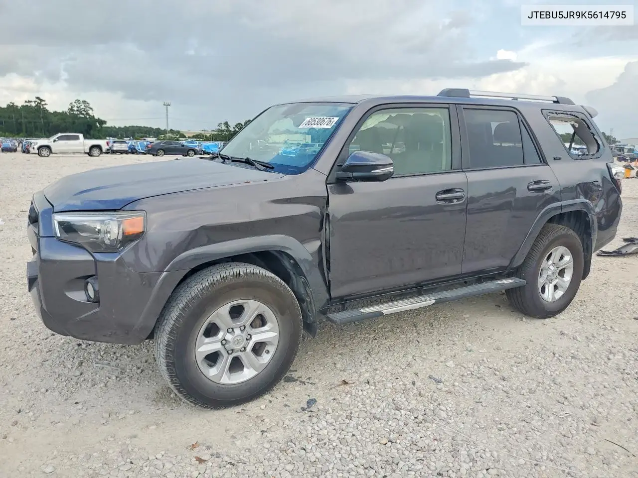 2019 Toyota 4Runner Sr5/Sr5 Premium/Limited/Limite VIN: JTEBU5JR9K5614795 Lot: 60530676