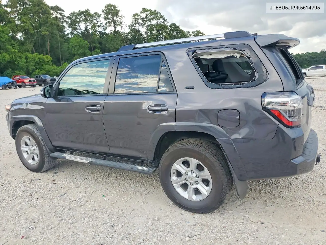 2019 Toyota 4Runner Sr5/Sr5 Premium/Limited/Limite VIN: JTEBU5JR9K5614795 Lot: 60530676