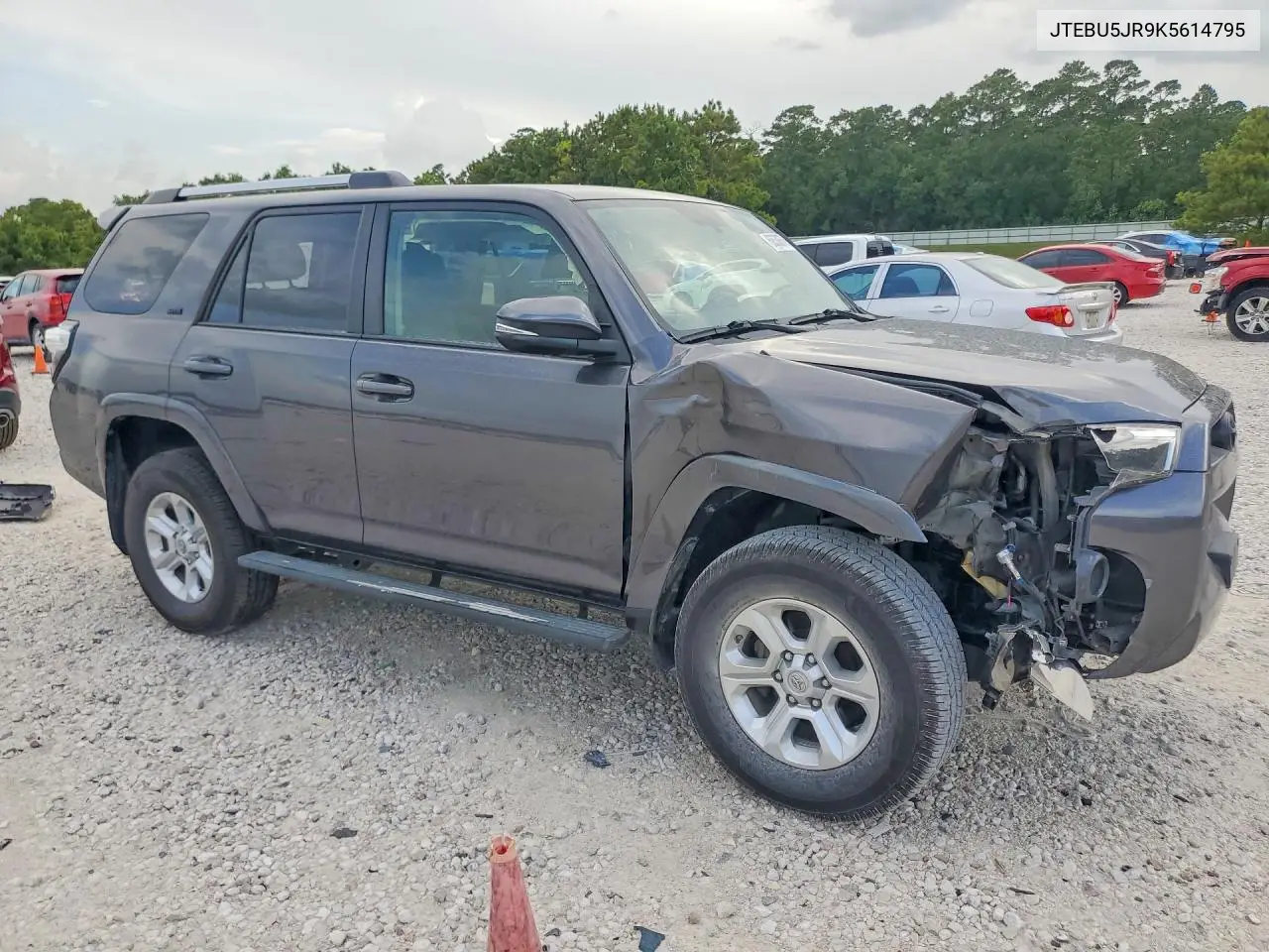 2019 Toyota 4Runner Sr5/Sr5 Premium/Limited/Limite VIN: JTEBU5JR9K5614795 Lot: 60530676