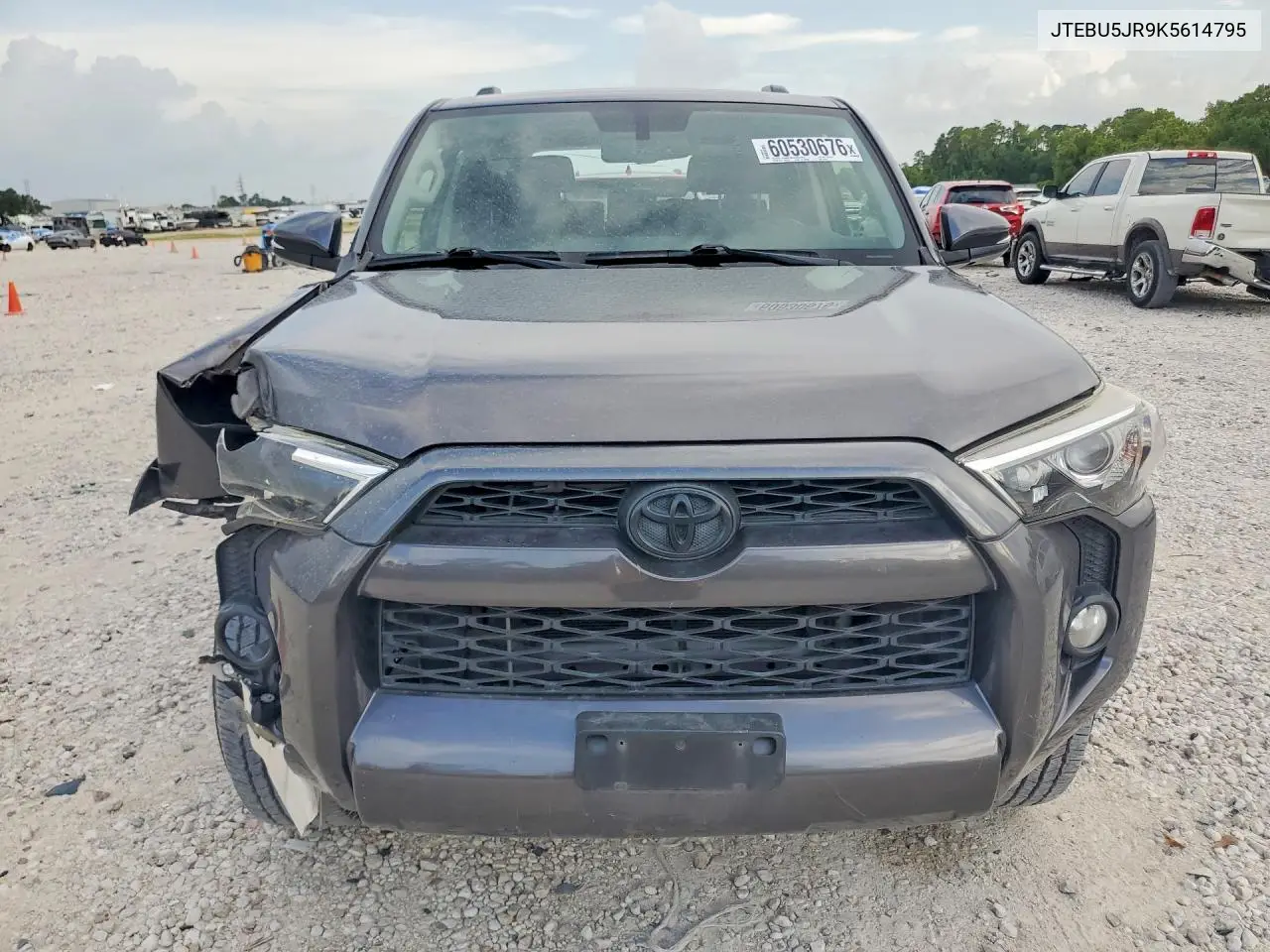 2019 Toyota 4Runner Sr5/Sr5 Premium/Limited/Limite VIN: JTEBU5JR9K5614795 Lot: 60530676