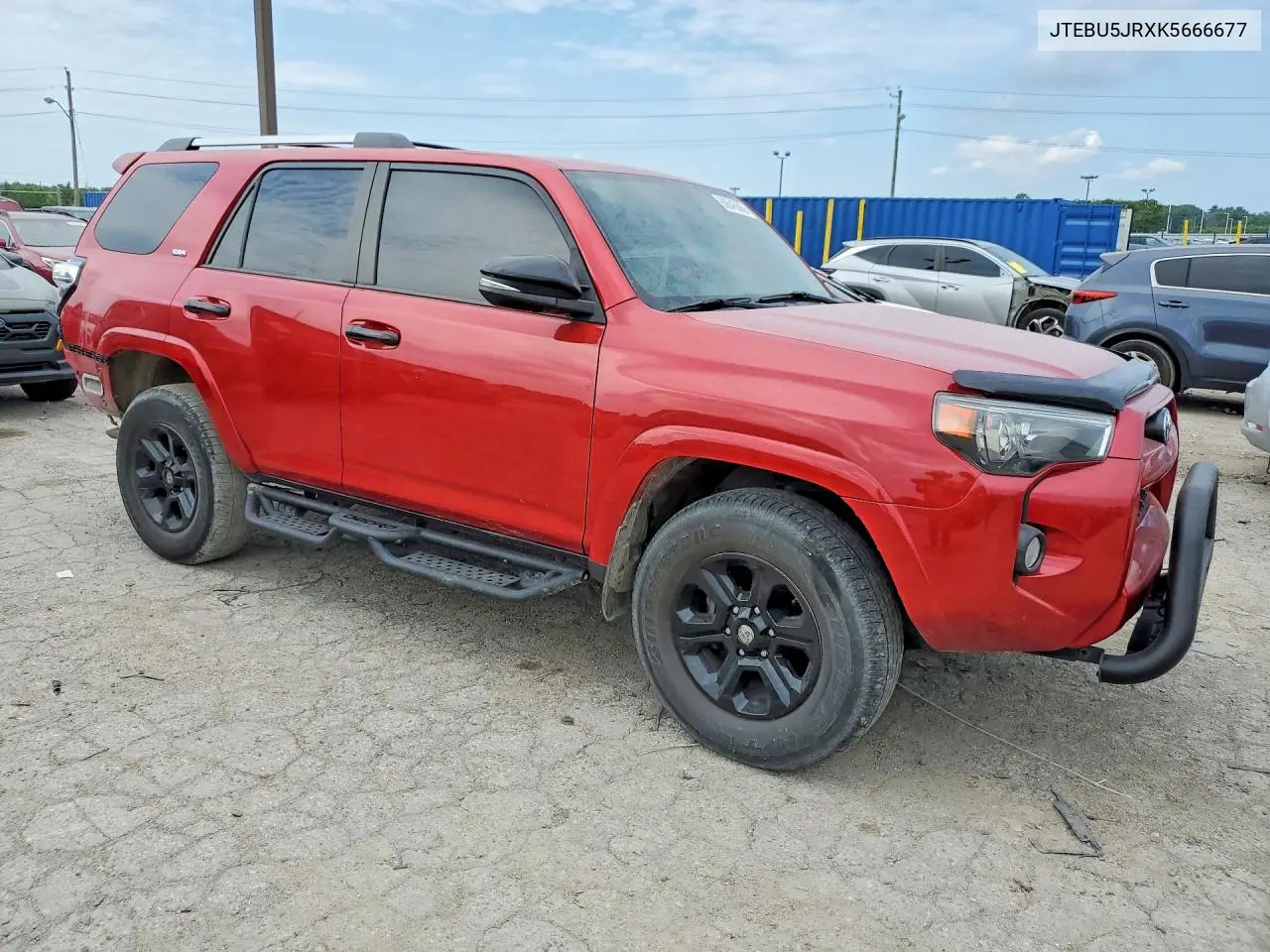 2019 Toyota 4Runner Sr5 Premium VIN: JTEBU5JRXK5666677 Lot: 60645566