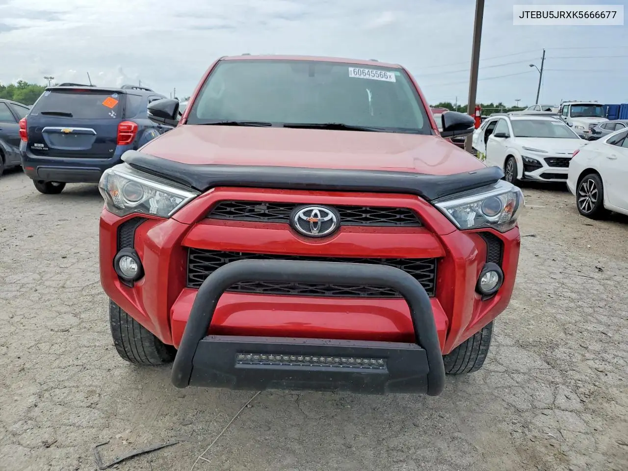 2019 Toyota 4Runner Sr5 Premium VIN: JTEBU5JRXK5666677 Lot: 60645566