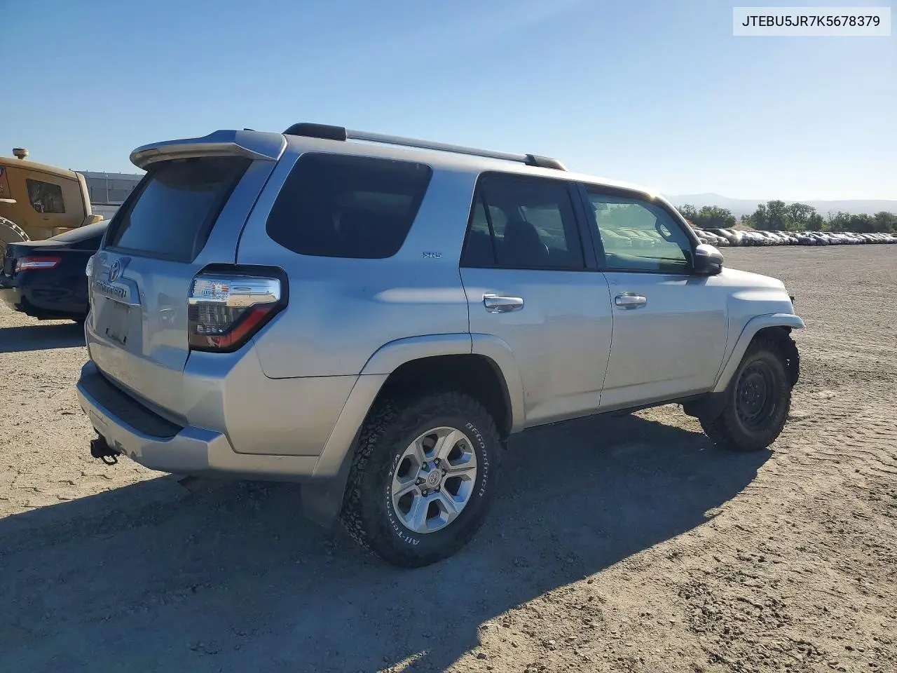 2019 Toyota 4Runner Sr5 VIN: JTEBU5JR7K5678379 Lot: 61152456