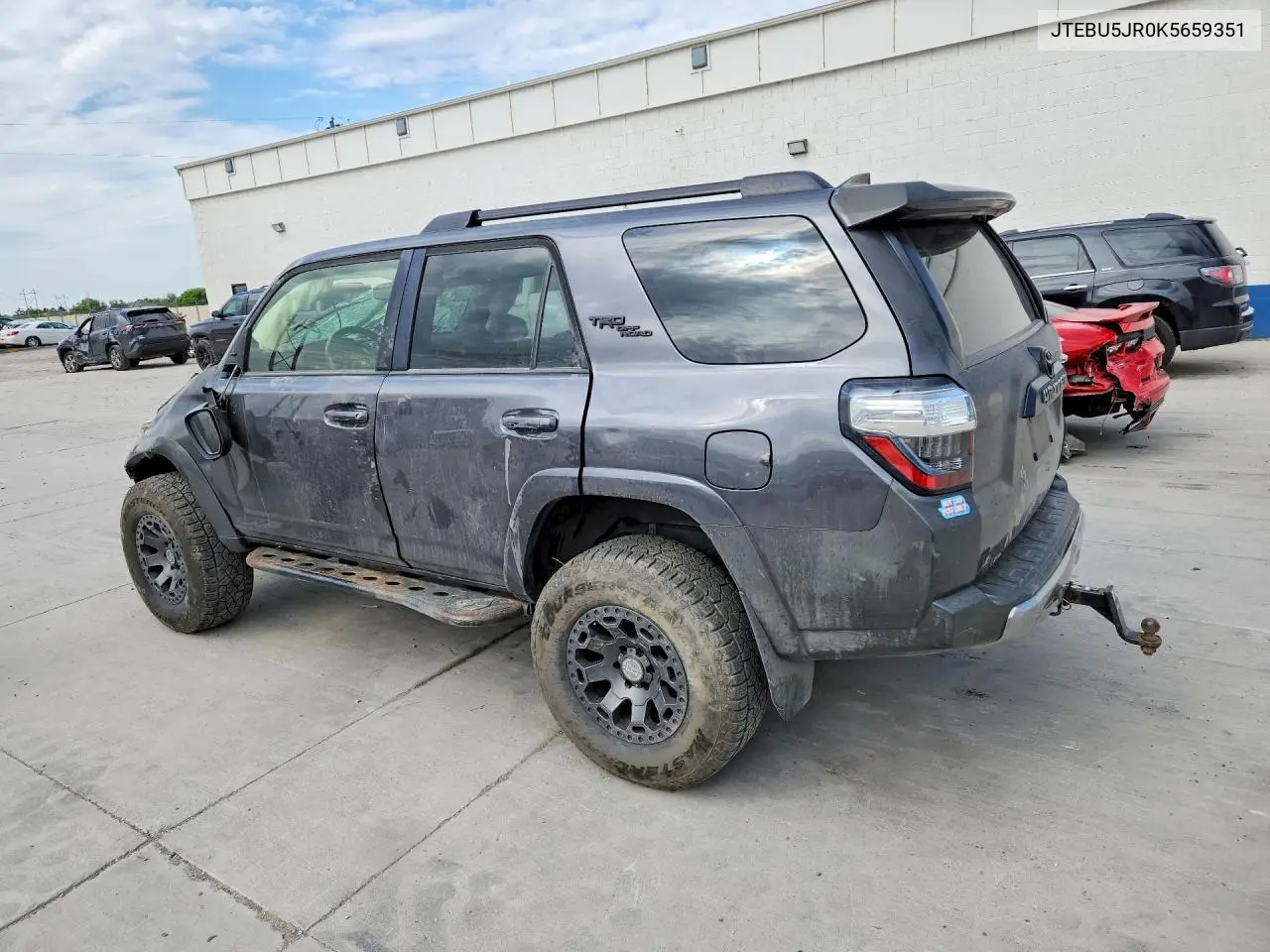 2019 Toyota 4Runner Trd Off-Road VIN: JTEBU5JR0K5659351 Lot: 61718346