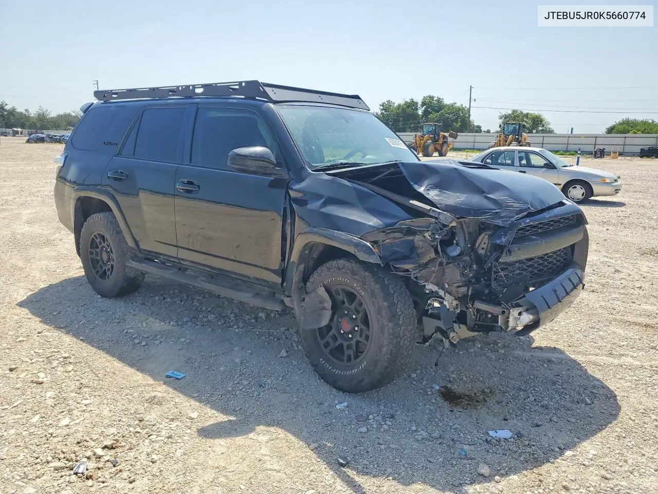 2019 Toyota 4Runner Trd Pro VIN: JTEBU5JR0K5660774 Lot: 62004916