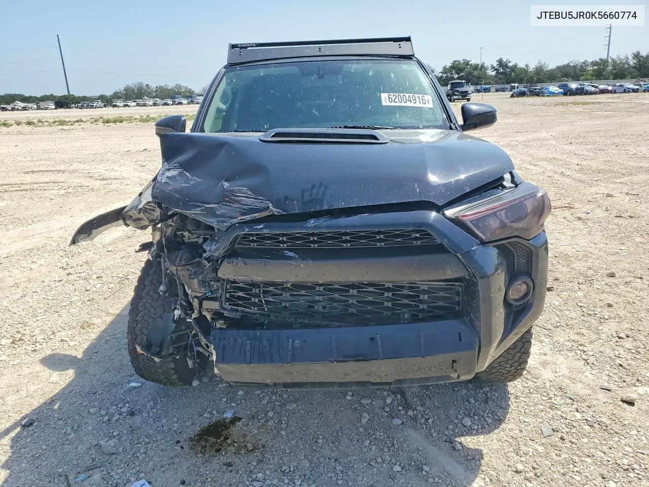 2019 Toyota 4Runner Trd Pro VIN: JTEBU5JR0K5660774 Lot: 62004916