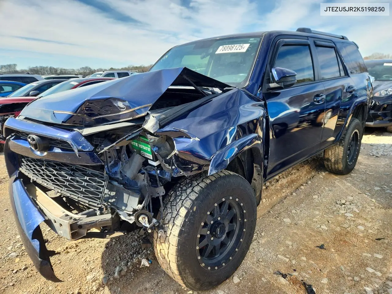JTEZU5JR2K5198250 2019 Toyota 4Runner Sr5